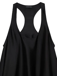 Lilith Silk-Blend Minidress