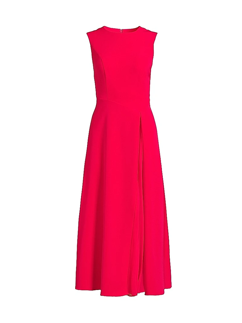 Elliot Crepe Midi-Dress