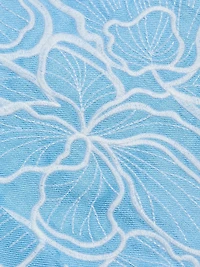 The Jade Linen Embroidered Midi-Dress