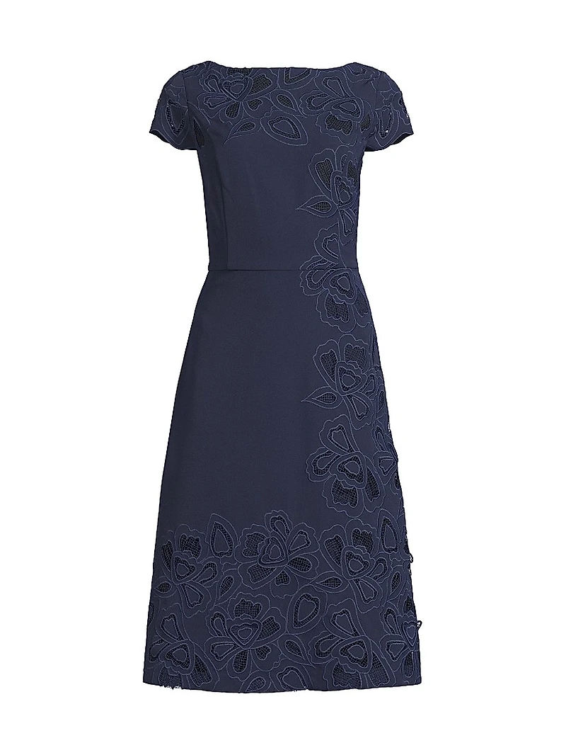 Juliette Lace-Trimmed Cocktail Dress