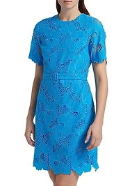 Clover Butterfly Lace Minidress