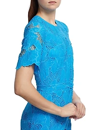 Clover Butterfly Lace Minidress