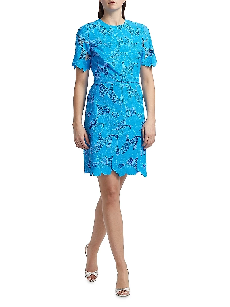 Clover Butterfly Lace Minidress