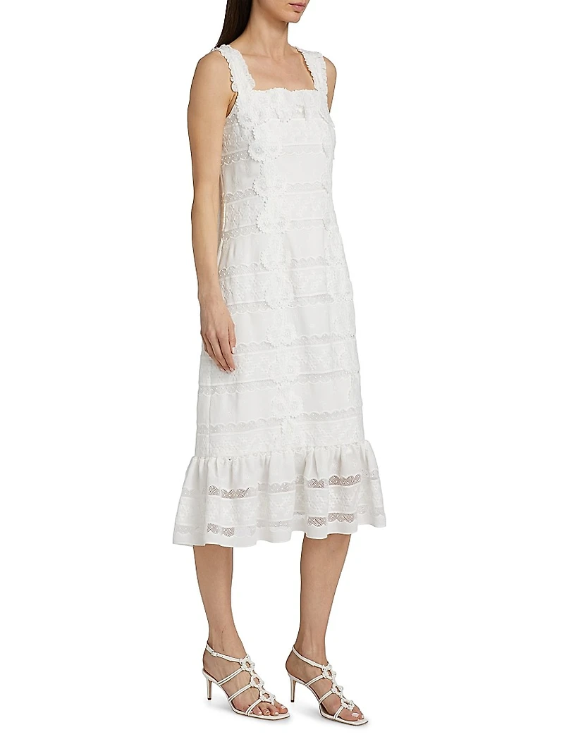 The Kira Lace Midi-Dress