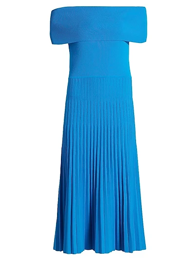 Yelena Off-The-Shoulder Midi-Dress