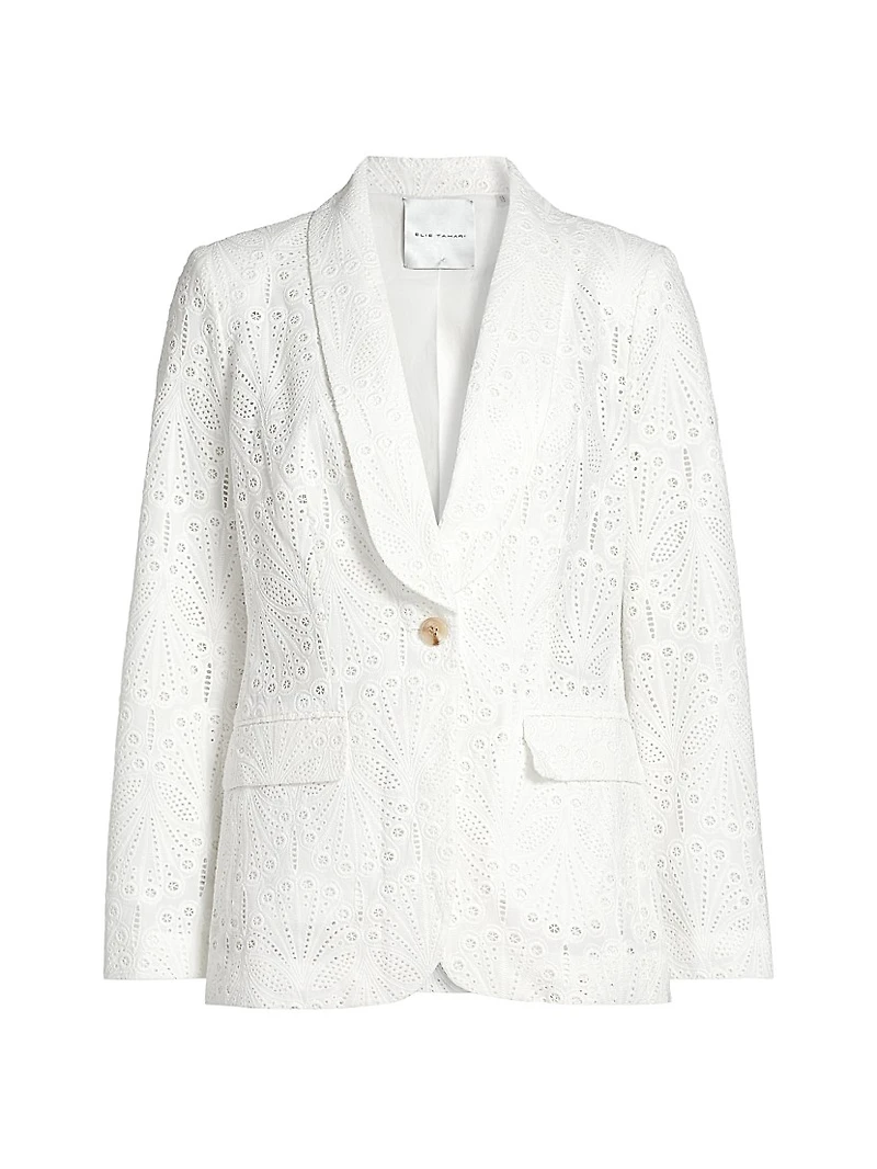 The Aria Eyelet Jacket