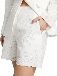 The Aria Eyelet Shorts