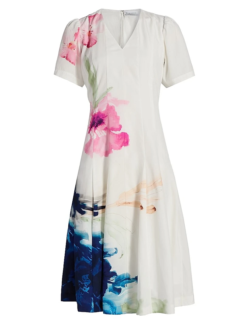 The Layla Floral Spray Dress