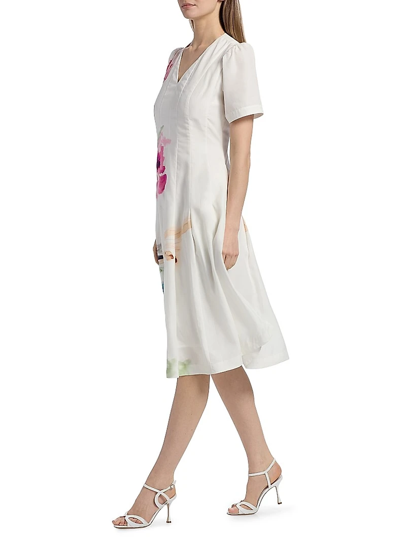 The Layla Floral Spray Dress