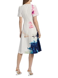 The Layla Floral Spray Dress