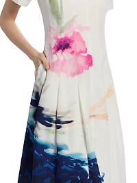 The Layla Floral Spray Dress