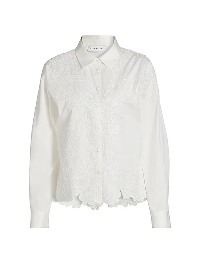 The Orli Corded Lace Blouse
