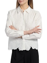 The Orli Corded Lace Blouse