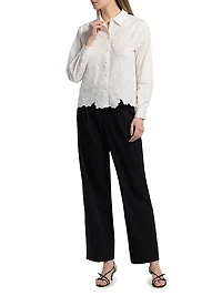 The Orli Corded Lace Blouse
