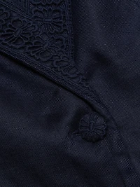 The Aster Embroidered Linen Jacket