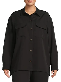 Plus The Payton Semi-Oversized Shirt