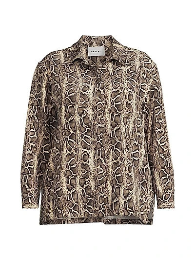 Plus The Quinn Python Print Shirt
