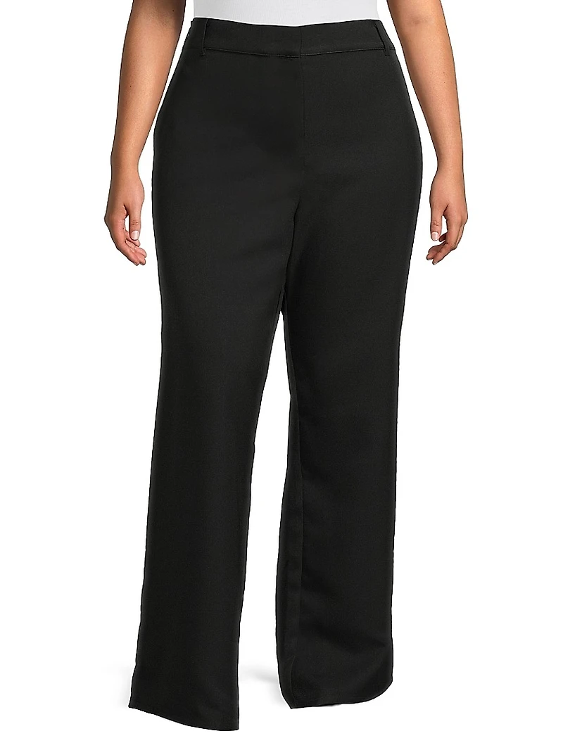 Plus Riley Wide-Leg Pants