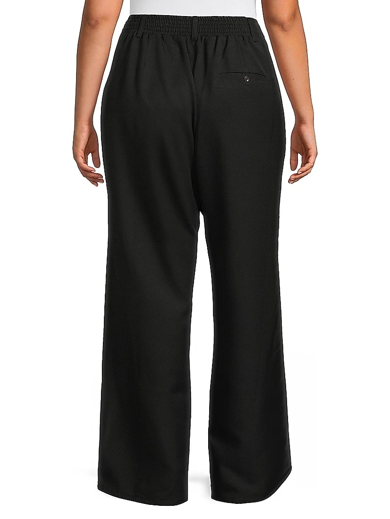 Plus Riley Wide-Leg Pants
