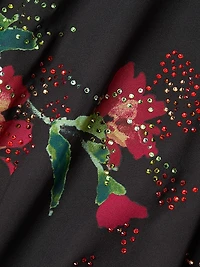 Eden Floral Halterneck Maxi Dress