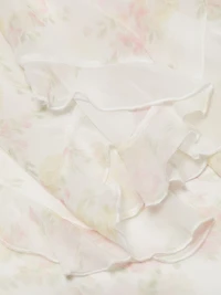 Avaline Floral V-Neck Minidress