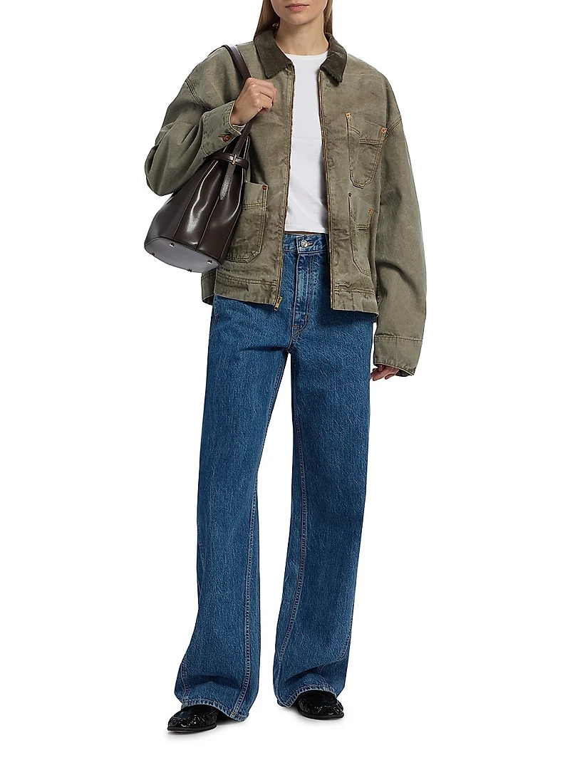 Cassie Chino High-Rise Jeans