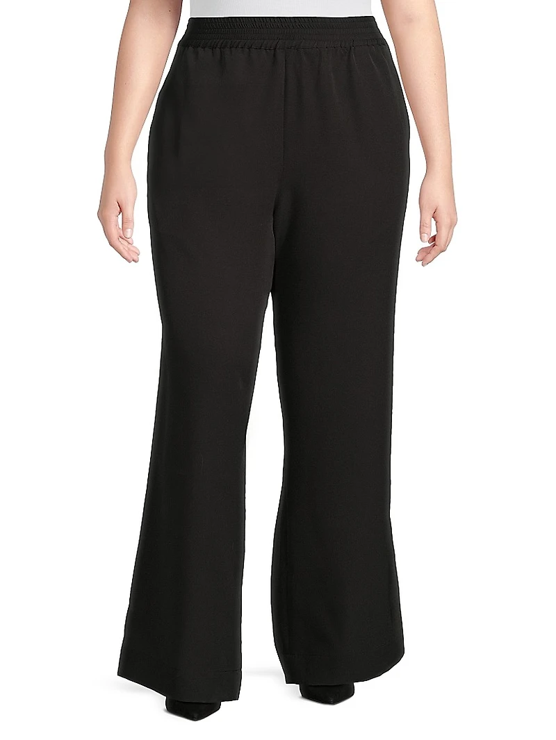 Plus Hepburn Wool Pants