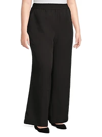 Plus Hepburn Wool Pants