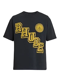 Rhude Collegiate Crest T-Shirt
