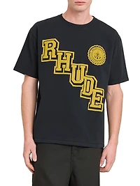 Rhude Collegiate Crest T-Shirt