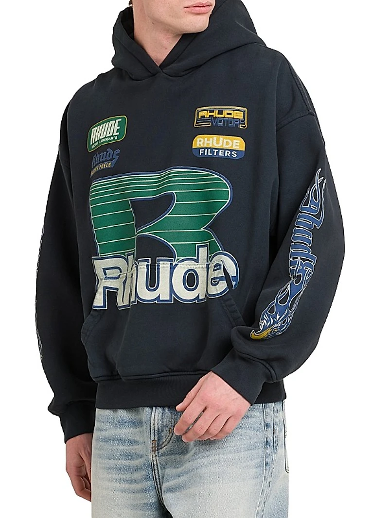 Roadway Racing Cotton Hoodie