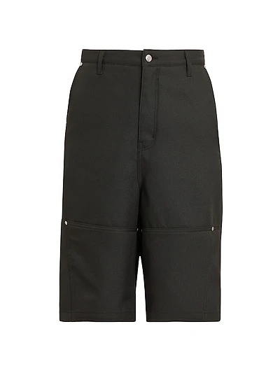 Reza Double-Knee Baggy Shorts
