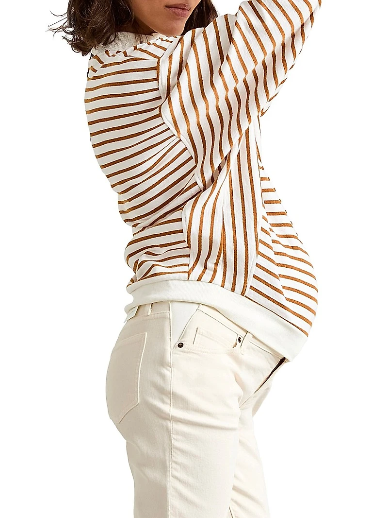 Under the Bump Crop Maternity Jeans