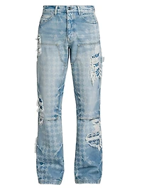 Bleach Bandana Carpenter Jeans