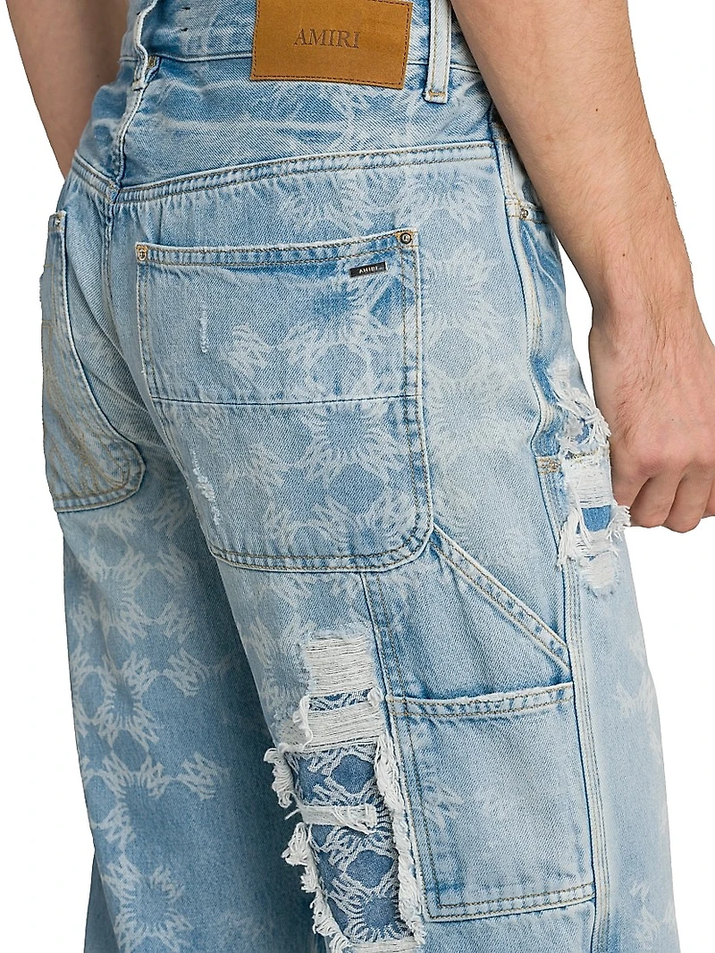 Bleach Bandana Carpenter Jeans