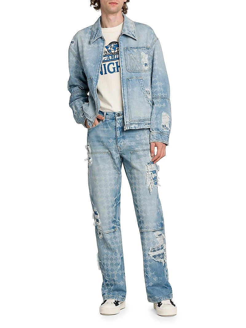 Bleach Bandana Carpenter Jeans