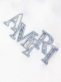 Staggered Logo Cotton Polo Shirt