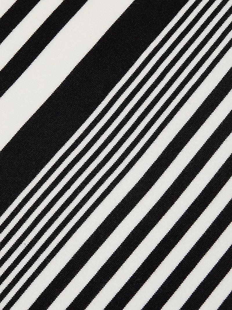 Tamika Striped Knit Column Maxi Skirt