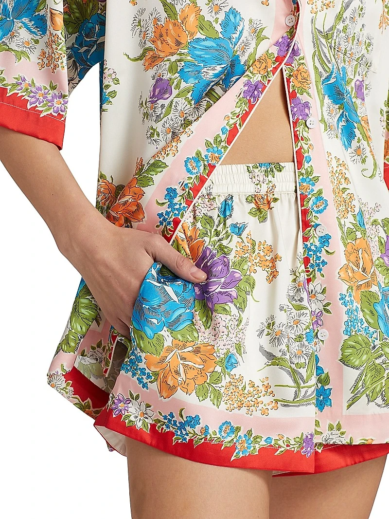 Gabi Floral Shorts