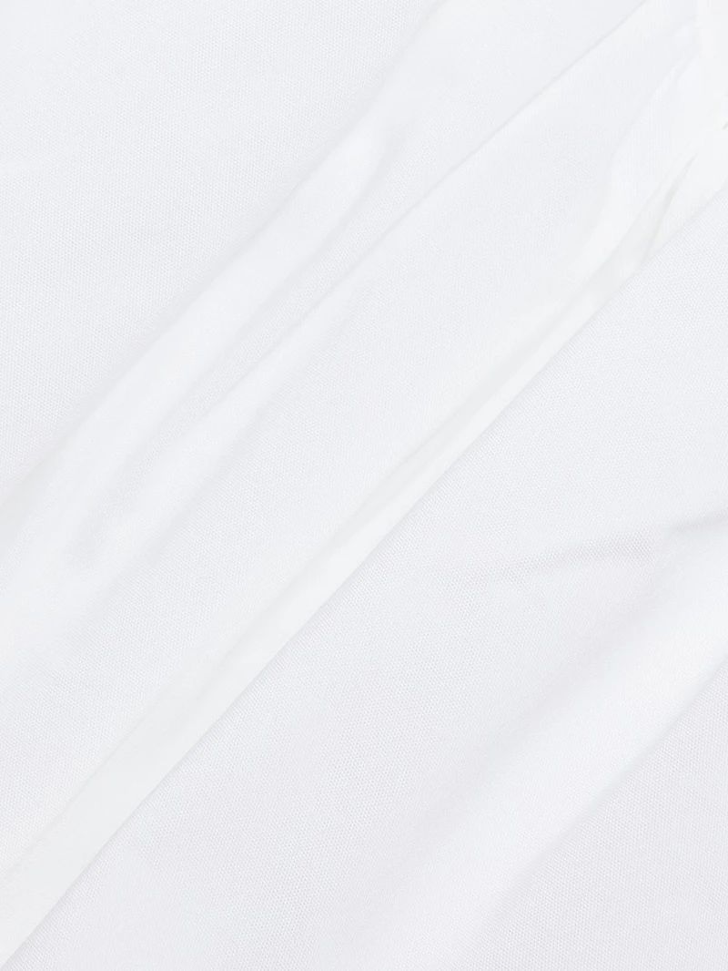 Tuberose Cotton-Blend Halterneck Minidress