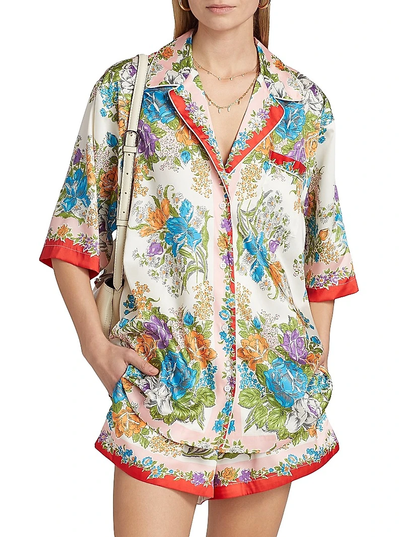 Rinaldi Floral Camp Shirt