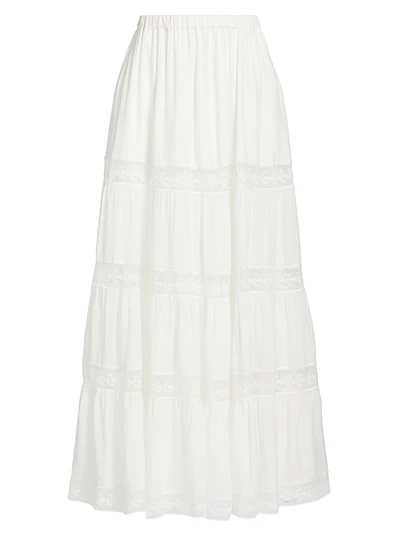 Garda Tiered Maxi Skirt