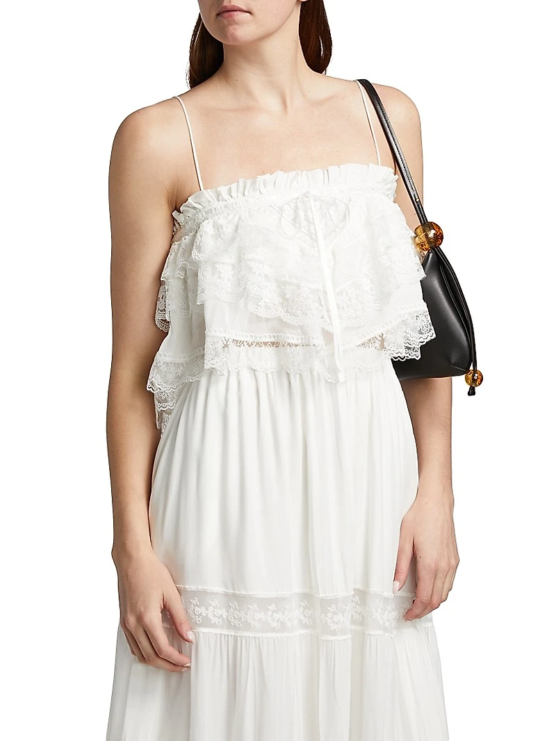 Carlton Tiered Lace Top