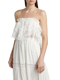 Carlton Tiered Lace Top