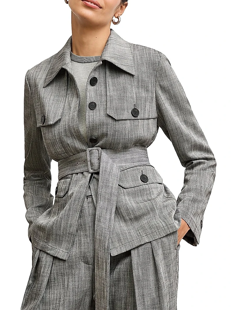 Emery Safari Porto Weave Blazer