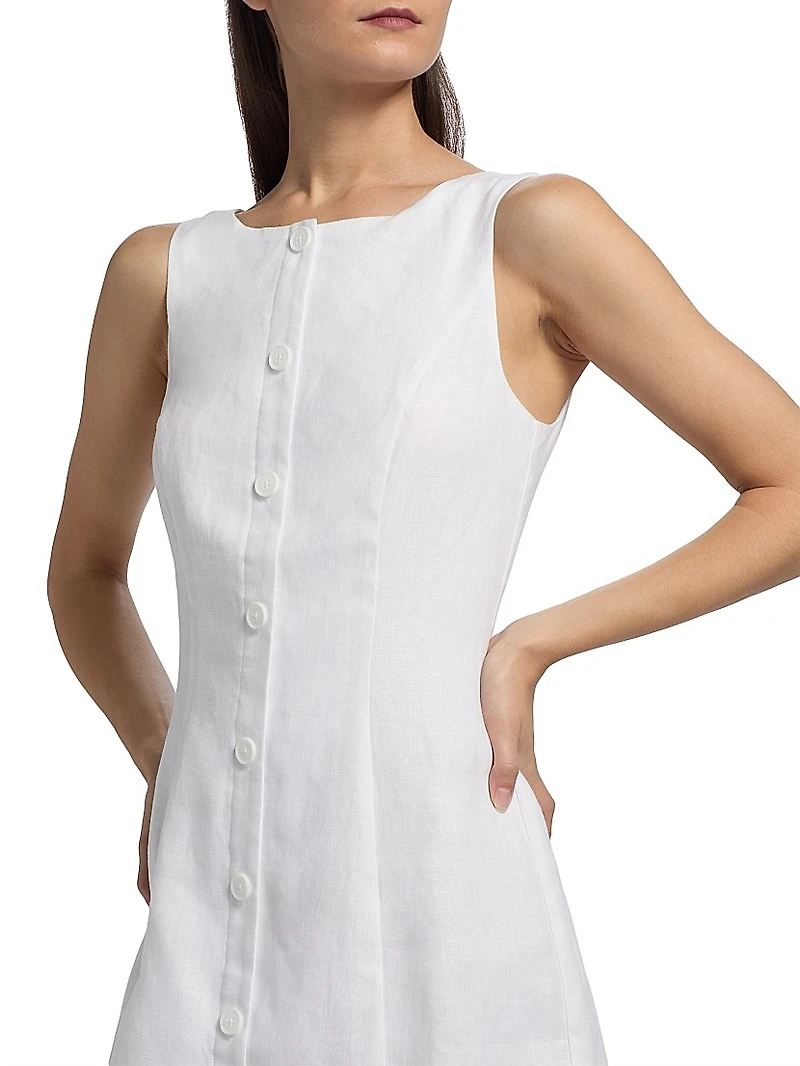 Zarae Linen Minidress