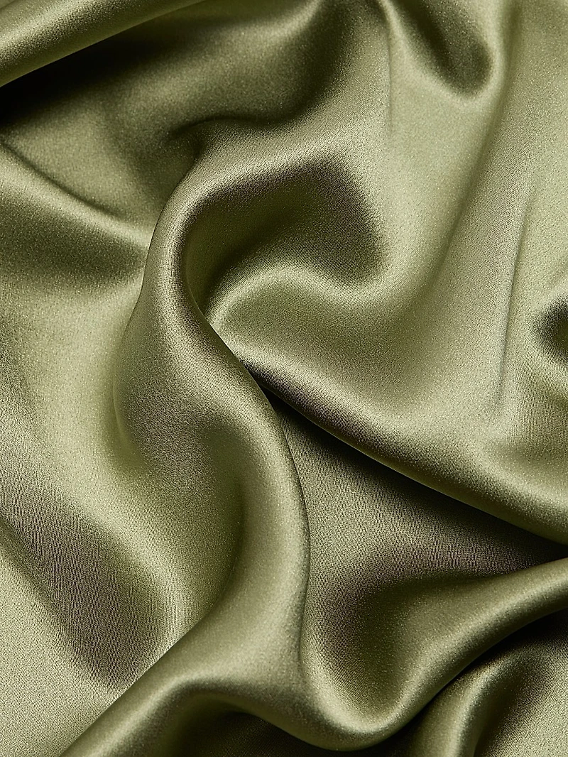 Daniela Silk Halter Maxi Dress