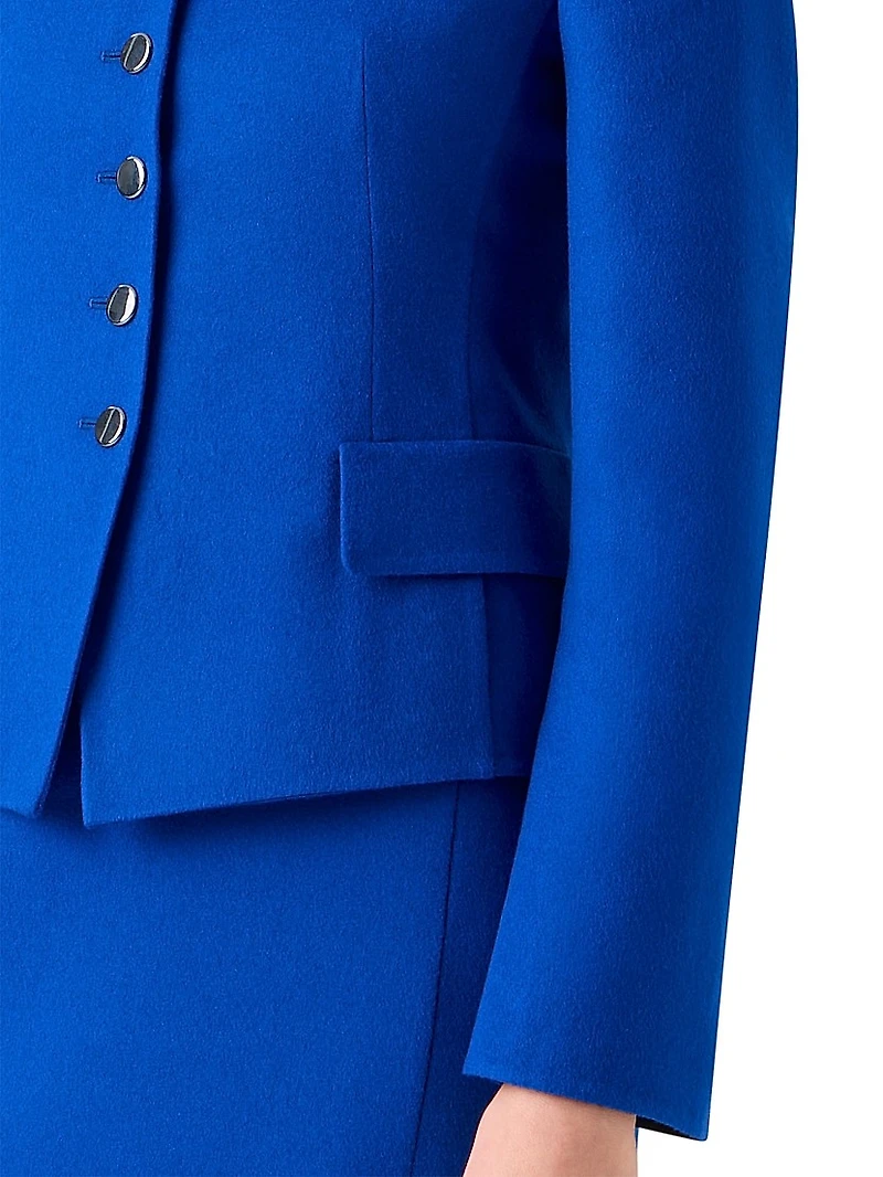 Deva Wool Flannel Blazer