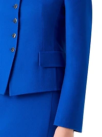 Deva Wool Flannel Blazer