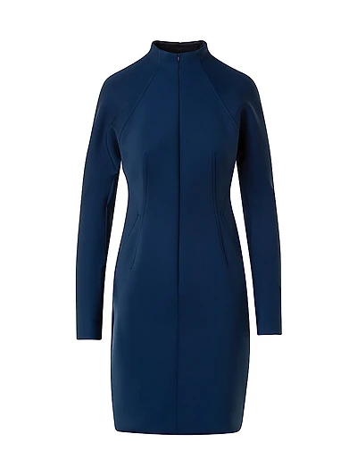 Techno Neoprene Minidress